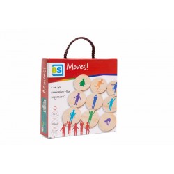 Bewegungsspiel Moves aus Holz für Kinder ab 6 Jahren - BS Toys - Moves