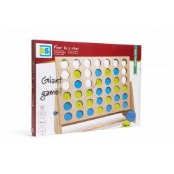 Quatre dans une rangée grand aussi pour le jardin d'enfants ou l'école - BS Toys - Giant Four in a Row