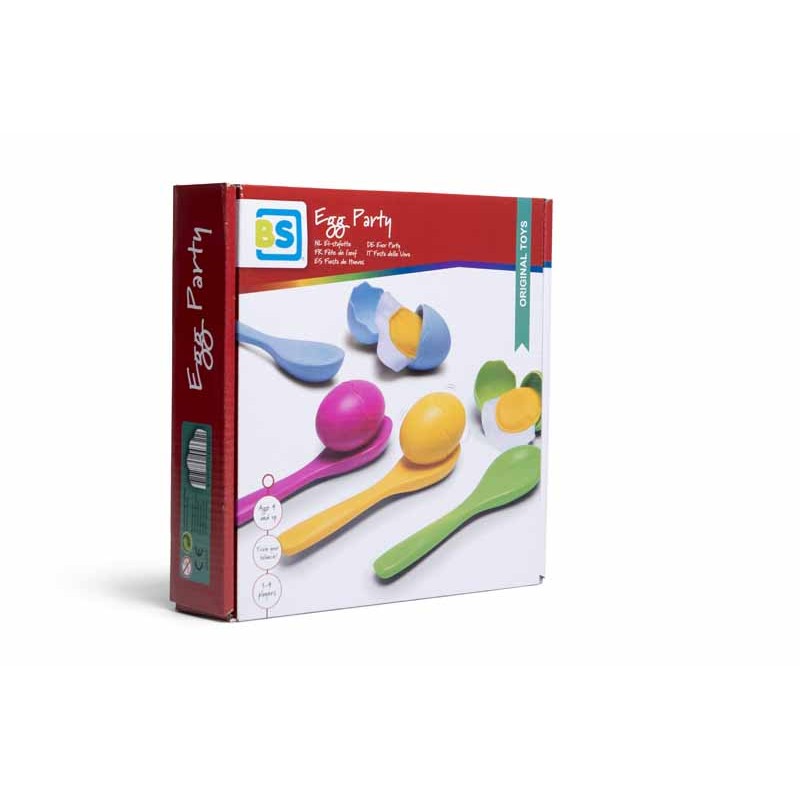 Eier Party Spiel - Geburtstagsparty - Kindergarten - BS Toys - Egg Party