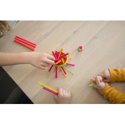 Mikado Melone Spiel ab 6 Jahren aus Holz  - BS Toys