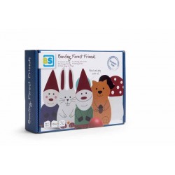 Jeu de quilles amis de la forêt pour enfants à partir de 3 ans - BS Toys -Bowling Forest Friends