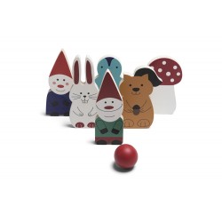 Jeu de quilles amis de la forêt pour enfants à partir de 3 ans - BS Toys -Bowling Forest Friends