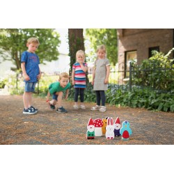 Jeu de quilles amis de la forêt pour enfants à partir de 3 ans - BS Toys -Bowling Forest Friends