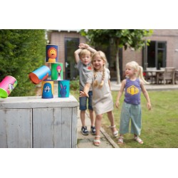 Lancer de boîtes de conserve pour enfants - BS Toys