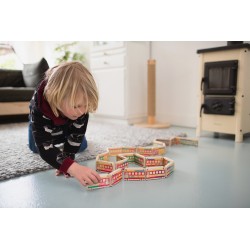 Domino Zug aus Holz - BS Toys