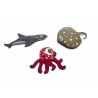 Tauchtiere für Wasserspass - ab 6 Jahren - BS Toys - Diving Animals - Shark, Ray & Octopus