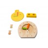 Horloge éducative en bois pour enfants - BS Toys - Clock