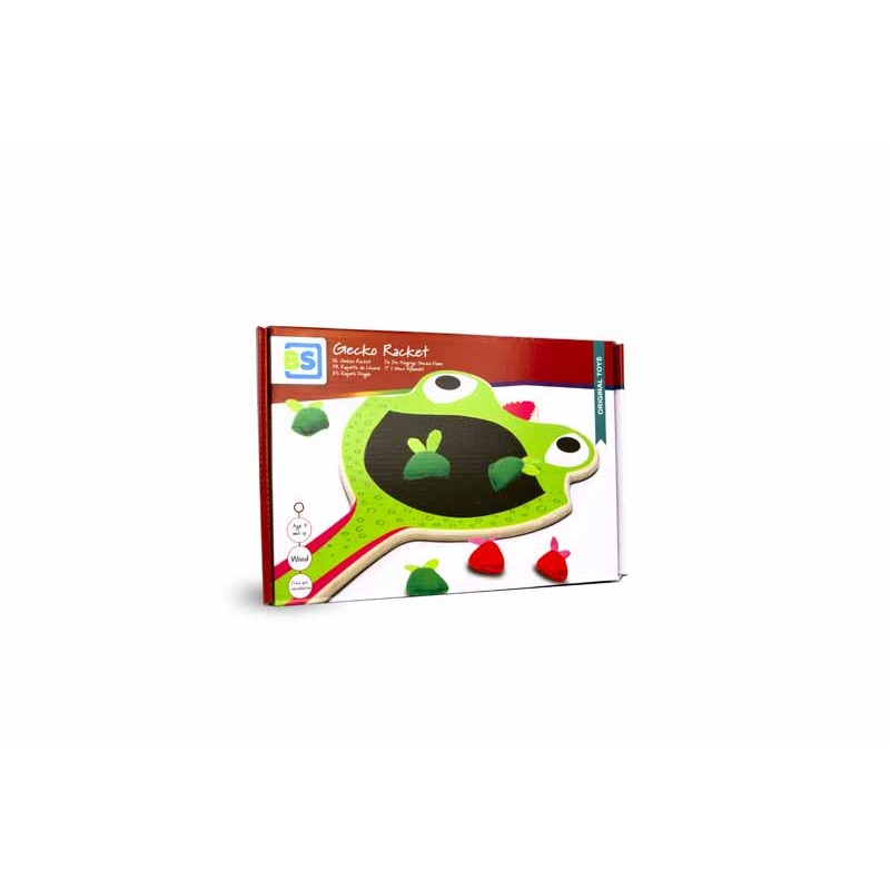 Jeu Gecko Racket pour enfants à partir de 4 ans - BS Toys - Gecko Racket Jeu Gecko Racket pour enfants à partir de 4 ans - BS Toys - Gecko Racket