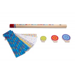 Blaspfeile Spiel Set zum selber basteln - BS Toys - Blow Darts