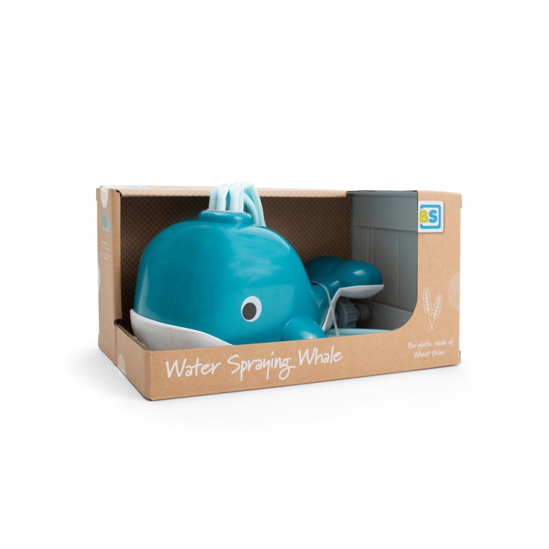 Baleine à jet d'eau - Jouets aquatiques dès 3 ans - BS Toys - Water Spraying whale