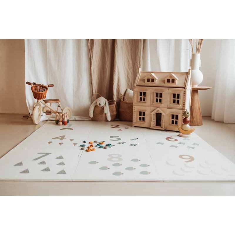 Spielmatte Nummern  - Puzzlematte EEVAA - Play & Go Puzzlemat Numbers