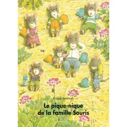 Moulin Roty, FR - Buch "Le pique-nique de la famille Souris" von Iwamura & Schwartz