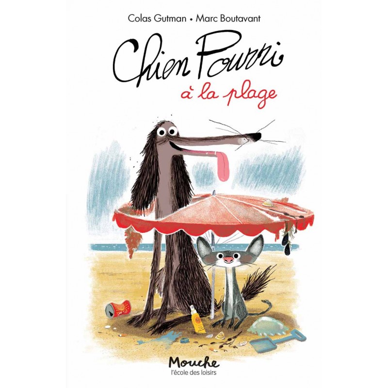 Moulin Roty, FR - Buch "Chien Pourri à la plage" von Gutman-Boutavant