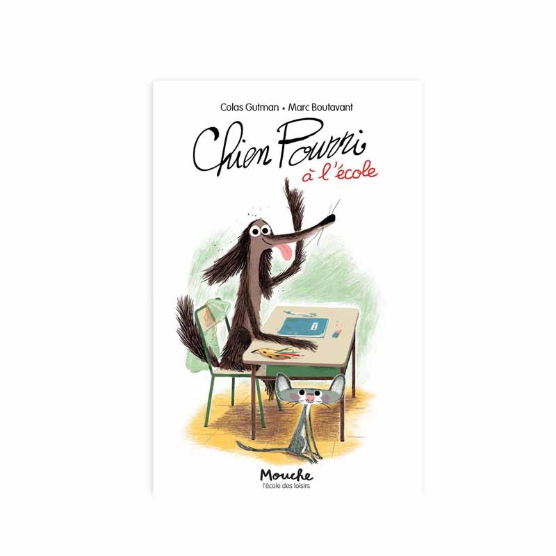 FR - Buch - Chien Pourri à l'école - Moulin Roty