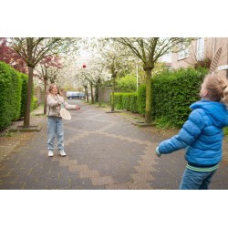 Jeu de balle avec raquette en bois - pour le jardin ou la plage - BS Toys - Paddle Rackets