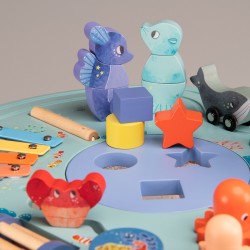 Table d'activités pour les enfants à partir de 1 an - Les aventures de Paulie - Moulin Roty