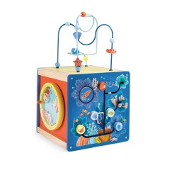 Grand cube d'activités - Le monde sous-marin - Les aventures de Paulie - Moulin Roty
