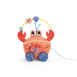 Moulin Roty,  Nachziehtier Krabbe Les aventures de Paulie