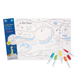 Set de table en silicone à colorier -Tableset The Little Prince - Super Petit