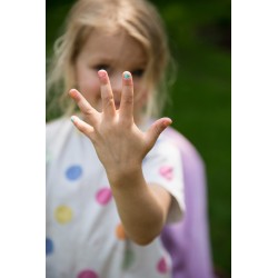 Namaki - vernis à ongles végétalien à base d'eau pour enfants - Violet glitter