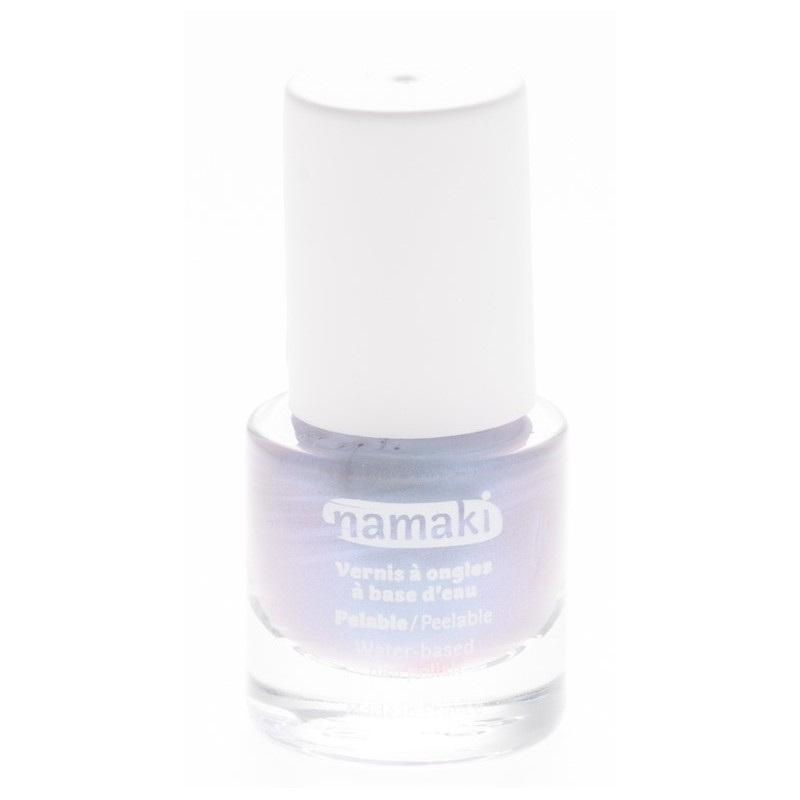 Namaki - veganer Kindernagellack auf Wasserbasis - Blue silver