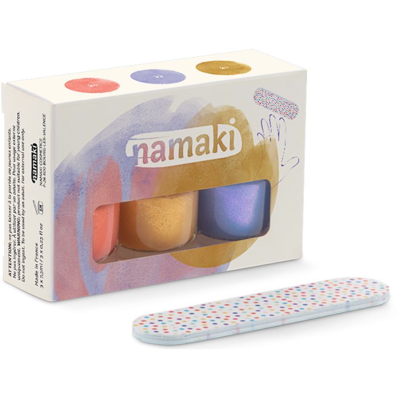 Namaki - vernis à ongles végétalien à base d'eau pour enfants - Sunset Namaki - vernis à ongles végétalien à base d'eau pour enfants - Sunset