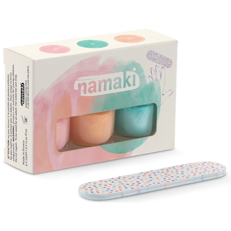 Namaki - veganer Kindernagellack auf wasserbasis - Summer Delights