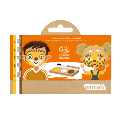 Lion & Giraffe Face Painting Kit - 3 colors