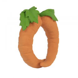 Oli&Carol - Cathy the Carrot - anneau de dentition - caoutchouc naturel