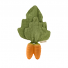 Oli&Carol - Mini Doudou Teether Cathy the Carrot - anneau de dentition - caoutchouc naturel