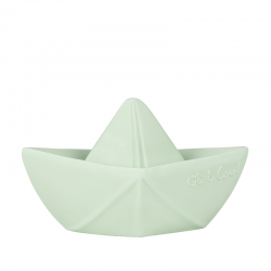 Oli&Carol - Origami boat - Monochrome mint  - Badespielzeug - Zahnhilfe - Oli&Carol