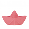 Oli&Carol - Origami boat - Monochrome pink - Jouets pour le bain - Aide pour les dents