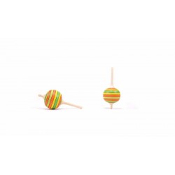 Toupie Lolly Arc-en-ciel été - Handmade - Mader Kreiselmanufaktur