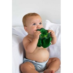 Oli&Carol - Mini doudou teether kendall the kale - anneau de dentition - caoutchouc naturel