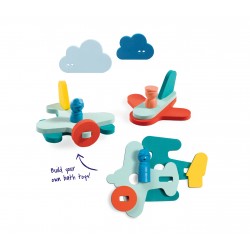 Puzzle de bain avion un plaisir pour le bain - Quut