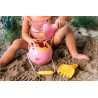 Sandspielzeug Raki pink - Schaufel und Rechen - Quut