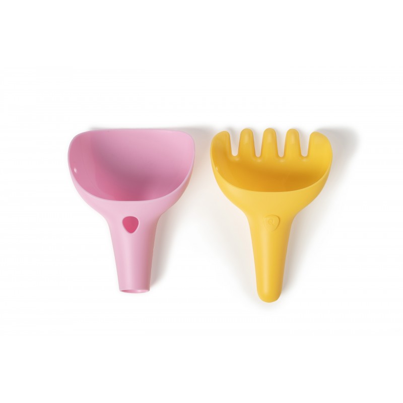 Sandspielzeug Raki pink - Schaufel und Rechen - Quut Sandspielzeug Raki pink - Schaufel und Rechen - Quut