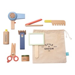Set de coiffure en bois Style & Groom - pour enfant - Manhatten Toys
