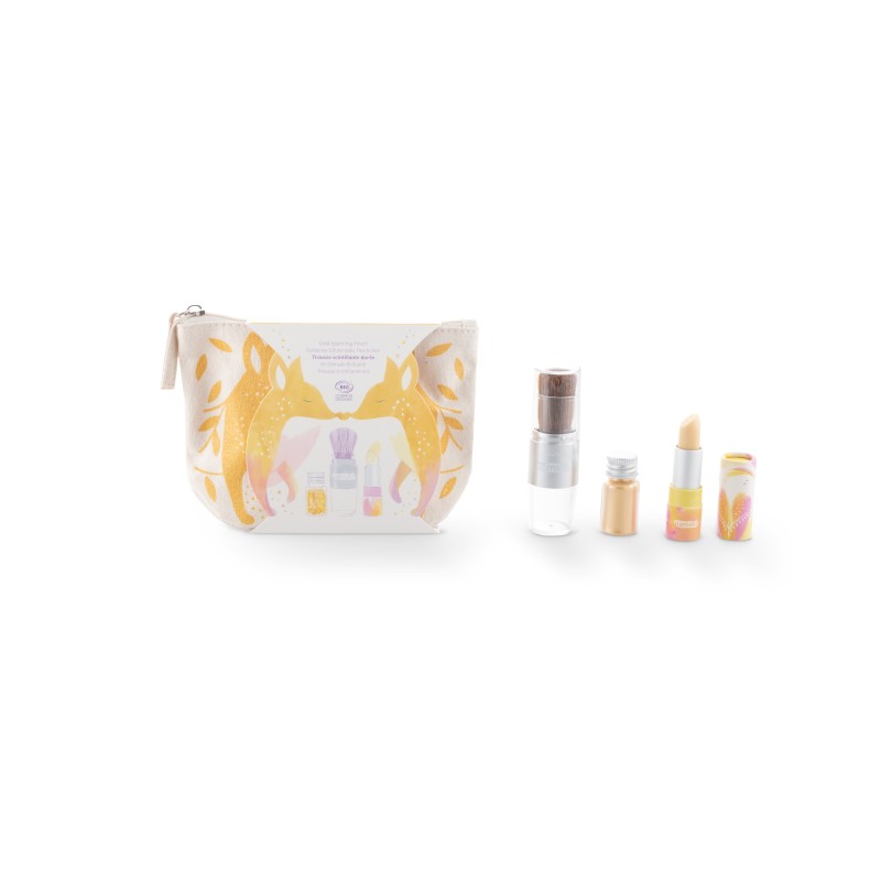 Namaki - Trousse scintillante or - Bio Kit cosmétique pour enfants