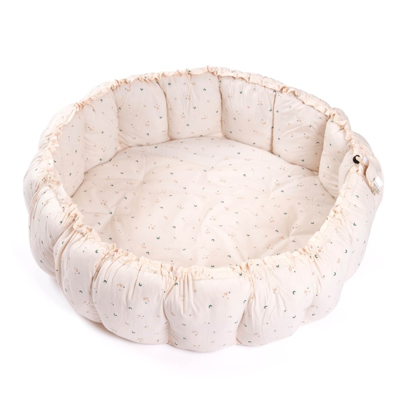 Play&Go - organic babymat & cocoon moon - bloom