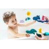 Puzzle de bain jungle un super plaisir pour le bain - Quut