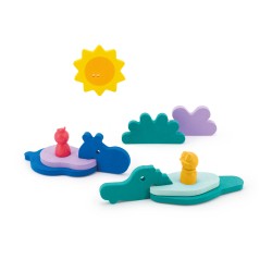 Puzzle de bain jungle un super plaisir pour le bain - Quut