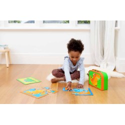 Mon premier coffret puzzle Dinosaur - Crocodile Creek