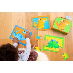 Mein erster Puzzlekoffer Dinosaurier - Crocodile Creek