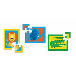 Mein erster Puzzlekoffer Dschungel - Crocodile Creek