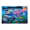 Folienpuzzle glitzernde Haifische - 60 Teile - Crocodile Creek