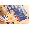 Crocodile Creek -  36 pc Shaped Puzzle Construction Zone - Baustelle