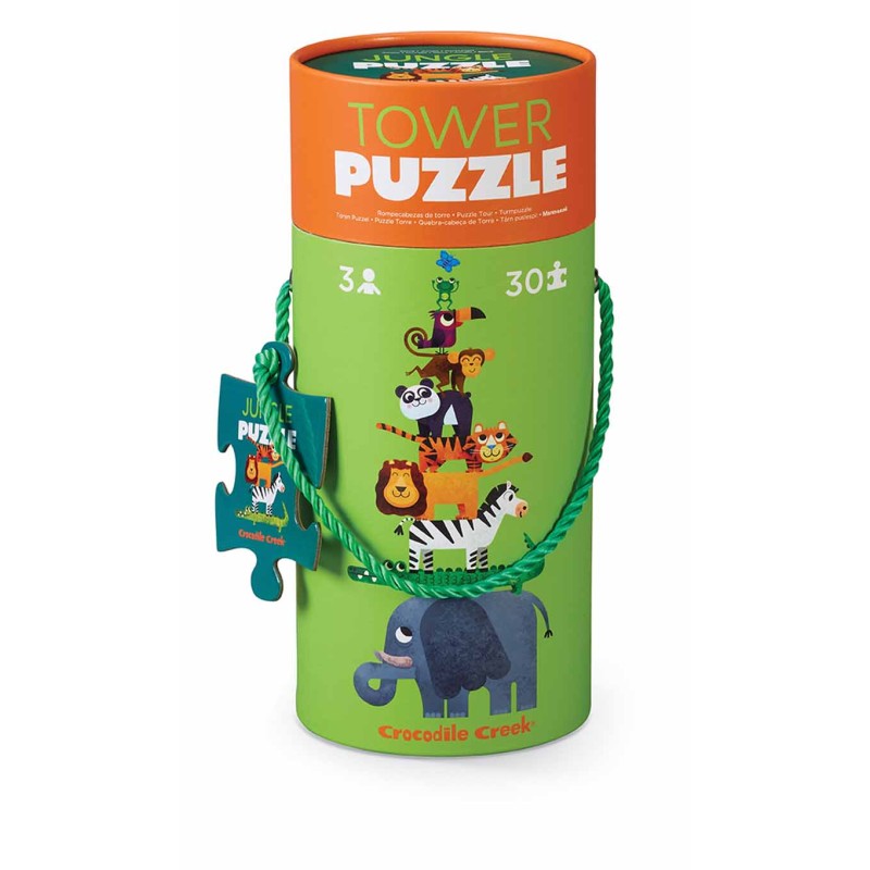Crocodile Creek, 30 pc Puzzle Jungle Crocodile Creek, 30 pc Puzzle Jungle