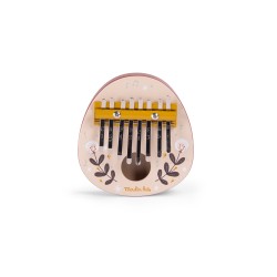 Kalimba "Après al pluie" aus Holz - Kinder Instrument - Moulin Roty