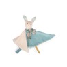 Doudou lapin bleu